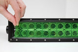 Lamin-X Green Lamin-X Light Bar Cover for Hella Optilux MINI Light Bar Cover 6 LED / 6" HE010GR