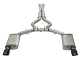 aFe MACHForce XP 3in 304 SS Loud Tone Cat-Back w/ Black Tips 15-17 Ford Mustang V6-3.7L/V8-5.0L | 49-33087-B