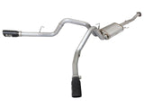 AFE aFe MACHForce XP Exhaust 3in SS Dual Side Exit CB w/ Black Tips 15 Ford F150 Ecoboost V6-2.7L/3.5L 49-43070-B