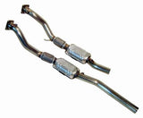 Techtonics Stainless Steel 2.5" Turbo Downpipes w/High Flow cats / B5 Audi S4 2.7T | 251-128R