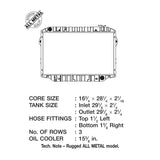 CSF Performance CSF Performance 93-97 Toyota Landcruiser (3-Row Copper Core) Radiator CSF-2517