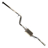 Techtonics TT 2.25in Aluminized Cat Back Exhaust for 93-2 | 96 Mk3 Jetta 2.0L