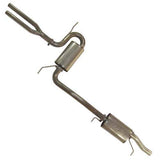 Techtonics 2.5" Stainless Steel Passat 30v V6 Catback Exhaust | 252 490