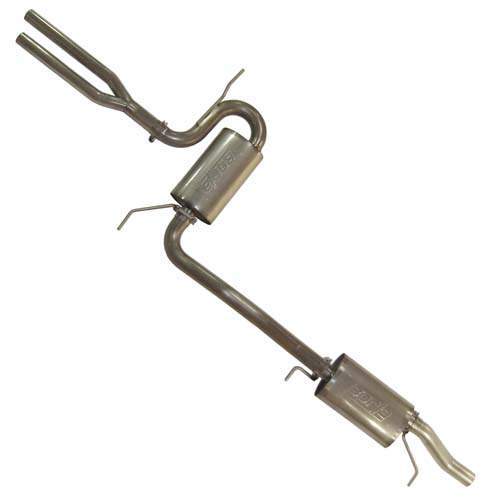Techtonics 2.5" Stainless Steel Passat 30v V6 Catback Exhaust | 252 490