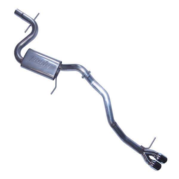 Techtonics 2.5" Cat Back Exhaust  - VW Gen3 1.8T & 2.0T Mk6/6.5 Jetta | 252 546
