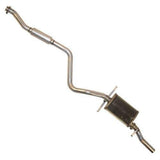 Techtonics TT Aluminized Exhaust 2.25" Cat Back '90-'93 Cabriolet w/Stainless Muffler 253 328