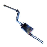 Techtonics Stainless Magnaflow Muffler TT 2.25" Cat Back Exhaust 1985up Golf (45mm Non GTI) 253 409M