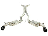 AFE aFe MACHForce XP Exhaust 3in Stainless Stee CB/10-13 Chevy Camaro V8-6.2L (td) (gloss blk tip) 49-44039-B