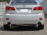 aFe POWER Takeda 06-13 Lexus IS250/IS350 SS Axle-Back Exhaust w/ Black Tips | 49-36055-B
