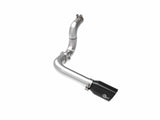 aFe 20-21 Jeep Wrangler Large Bore-HD 3in 304 Stainless Steel DPF-Back Exhaust System - Black Tip | 49-38092-B