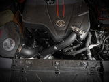 aFe BladeRunner Black 2-3/4in Aluminum Charge Pipe 2021 Toyota Supra GR (A90) I4-2.0L (t) B48 | 46-20488-B