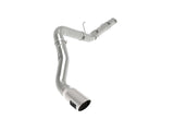 aFe LARGE BORE HD 5in 409-SS DPF-Back Exhaust w/Pol Tip 19-20 Ram Diesel Trucks L6-6.7L (td) | 49-42078-P