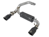 AFE aFe Takeda 3in 304 SS Axle-Back Exhaust System w/ Black Tip 16-18 Ford Focus RS 2.3L (t) 49-33104-B