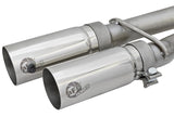 AFE aFe POWER Rebel Series 2-1/2in 409 SS Cat Back Exhaust w/ Polished Tips 16-17 Nissan Titan V8 5.6L 49-46126-P