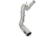 AFE aFe ATLAS 5in DPF-Back Alum Steel Exhaust System w/Polished Tip 2017 Ford Diesel Trucks V8-6.7L (td) 49-03090-P