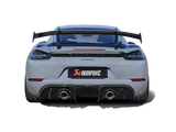 Akrapovic Akrapovic 2022+ Porsche 718 Cayman GT4 RS Slip-On Race Line (Titanium) S-PO/TI/24