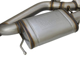 AFE aFe MACHForce XP 3in 304 SS Cat-Back Dual Mode Exhaust w/ Polished Tips 16-17 Cadillac ATS-V V6-3.6L 49-34078-P