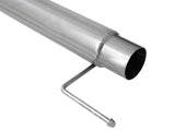AFE aFe Atlas 4in Aluminized Steel DPF-Back Exh 18-19 Ford F-150 V6-3.0L (td) w/ Black Tip 49-03106-B