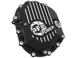 AFE AFE Power 11-18 GM 2500-3500 AAM 9.25 Axle Front Differential Cover Black Machined Street Series 46-71050B