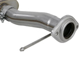 AFE aFe Rebel Series Exht 3in SS Middle Side Exit CB w/ Black Tips 11-14 Ford F150 Ecoboost V6 3.5L (tt) 49-43078-B