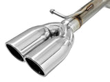 aFe MACH Force-Xp 2-1/2in 304 SS Cat-Back Exhaust 15-19 Dodge Challenger V6-3.6L - Polished Tip | 49-32067-P