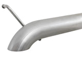 AFE aFe Rock Duster 3in 409 SS Cat-Back Turn-Down Exhaust 2018+ Jeep Wrangler (JL) V6 3.6L 49-48068