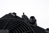CSF Performance CSF Performance Universal Half Radiator - Evo 7/8/9 / 92-00 Civic - w/ SPAL Fan & Shroud - Black CSF-2858XB