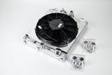 CSF Performance CSF Performance Universal Half Radiator - Evo 7/8/9 / 92-00 Civic - w/ SPAL Fan & Shroud CSF-2858X