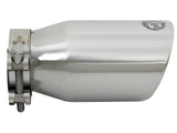 AFE aFe MACH Force-Xp Universal 304 SS Single-Wall Clamp-On Exhaust Tip - Polished 49T25354-P07