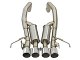 AFE aFe MACHForce XP 3in-2 1/2in Axle Back 304SS Exhaust w/ Polished Tips 15-17 Chevy Corvette Z06 49-34082-P