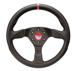 SPARCO Leather / Black / Black Sparco Steering Wheel R383 015R383PLUN
