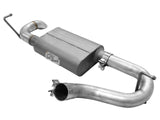 aFe Scorpion Exhaust System Axle Back Aluminized Hi-Tuck 07-17 Jeep Wrangler JK V6 3.6/3.8L | 49-08046