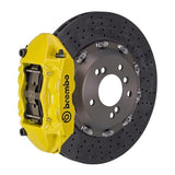 Brembo GT CCM-R Systems 360x28 CCM-R 4-Piston Yellow Drilled Rear | 2P9.8006A5