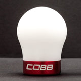 COBB Tuning Red / White Cobb Volkswagen Shift Knob 2V1350-W-RD