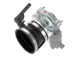 aFe 2020 Vette C8 Silver Bullet Aluminum Throttle Body Spacer Works w/ Factory Intake Only - Silver | 46-34017