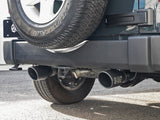 AFE aFe Rebel Series 2.5in 409 SS Axle-Back Exhaust w/ Black Tips 2007+ Jeep Wrangler (JK) V6 3.6L/3.8L 49-48061-B
