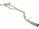 aFe MACHForce XP SS-304 Polish Tip 3.0in-2.5in Dia Cat Back Exhaust 11-13 BMW 335i (E90/E92) 3.0L | 49-36328-P