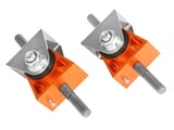 AFE aFe Control PFADT Series Engine Mount Set; Chevrolet Corvette (C5/C6) 97-13 Orange 450-401007-N