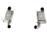 aFe MACHForce XP Exhaust 11-14 Ford Mustang GT V8-5.0L 3in. Stainless Steel Axle-Back w/Black Tips | 49-43052-B