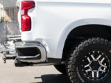 AFE aFe Vulcan Series 3in-2-1/2in 304 SS Cat-Back 2019 GM Silverado / Sierra 1500 V8-5.3L w/ Black Tips 49-34104-B
