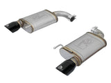 AFE aFe MACHForce XP 2.5in 409 Stainless Axle Back Exhaust w/ Black Tips 15-17 Ford Mustang I4-2.3L (t) 49-43085-B