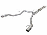 AFE aFe MACHForce XP Exhaust Cat-Back SS-409 2017 Ford F-150 Raptor V6-3.5L (tt) w/ Polished Tips 49-43045-P