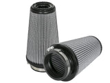 aFe Magnum FLOW Pro DRY S Replacement Air Filter (Pair) F-3.5in. / B-5in. / T-3.5in. (Inv) / H-8in. | 21-91117-MA