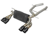 aFe MACH Force-Xp 2-1/2in SS Axle Back Exhaust w/Black Tips 15+ BMW M3/M4 (F80/F82) L6 3.0L (tt) S55 | 49-36338-B