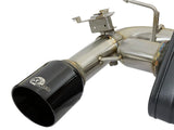 aFe MACHForce XP Exhausts Axle-Back 12-15 BMW 335i 3.0T (SS w/Black Tips) | 49-36336-B