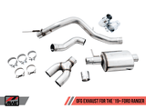AWE Tuning AWE Tuning 0FG Dual Exit Cat-Back Crawler Conversion Exhaust | Ford Ranger 19-20