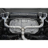 MBRP MBRP PRO Series VW Mk7 R 3" Cat Back Quad Rear Exhaust with CF Tips S46033CF