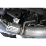 MBRP MBRP PRO Series VW Mk7 R 3" Cat Back Quad Rear Exhaust with CF Tips S46033CF