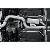 MBRP MBRP PRO Series VW Mk7 R 3" Cat Back Quad Rear Exhaust with CF Tips S46033CF
