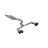 MBRP PRO Series VW Mk7 R 3" Cat Back Quad Rear Exhaust with CF Tips | S46033CF